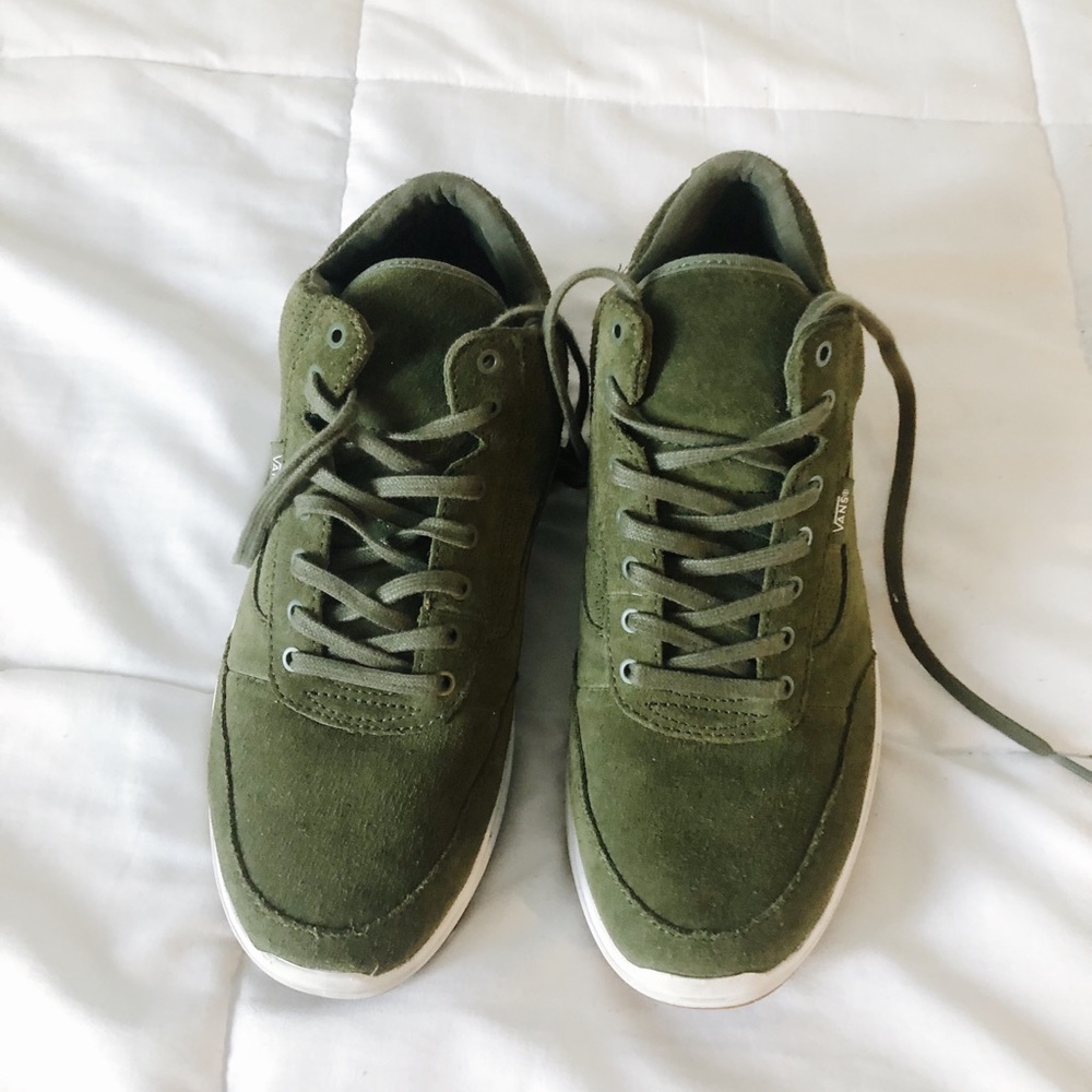 GREEN VANS SNEAKERS